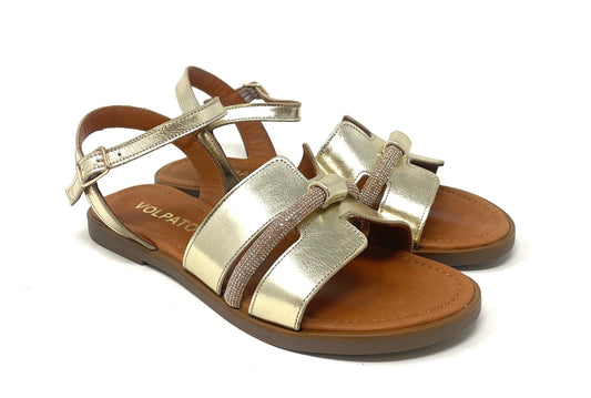 SANDALI BASSI VOLPATO DONNA ORO - 116240032OR