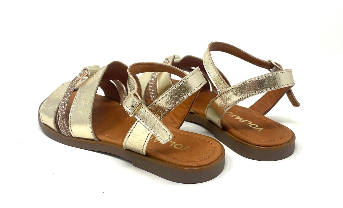 SANDALI BASSI VOLPATO DONNA ORO - 116240032OR