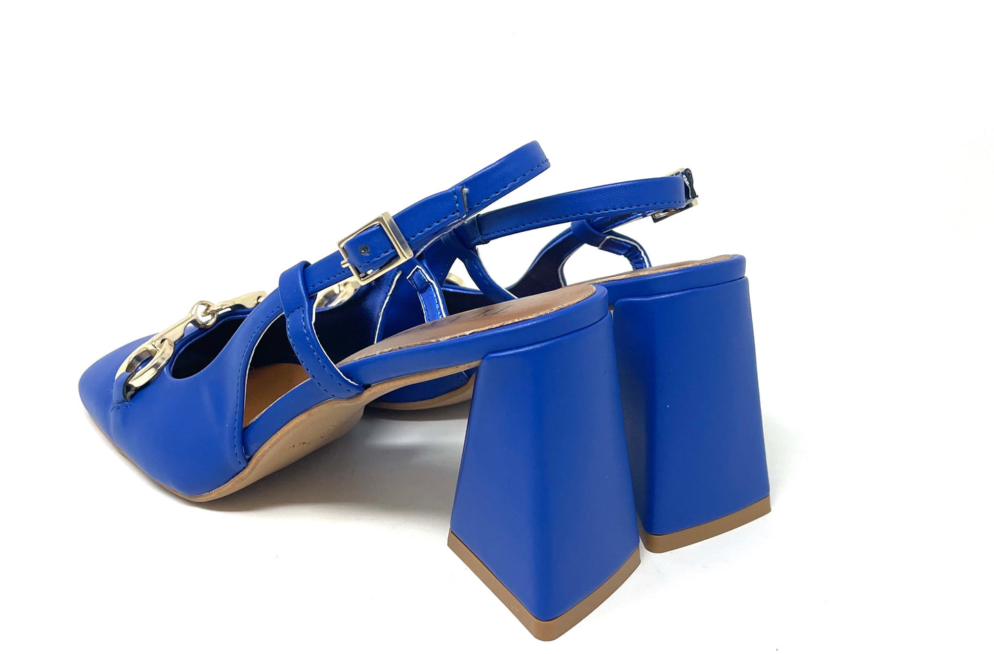 SCARPE CON TACCO TIARE' DONNA BLU - 12203 BLUET