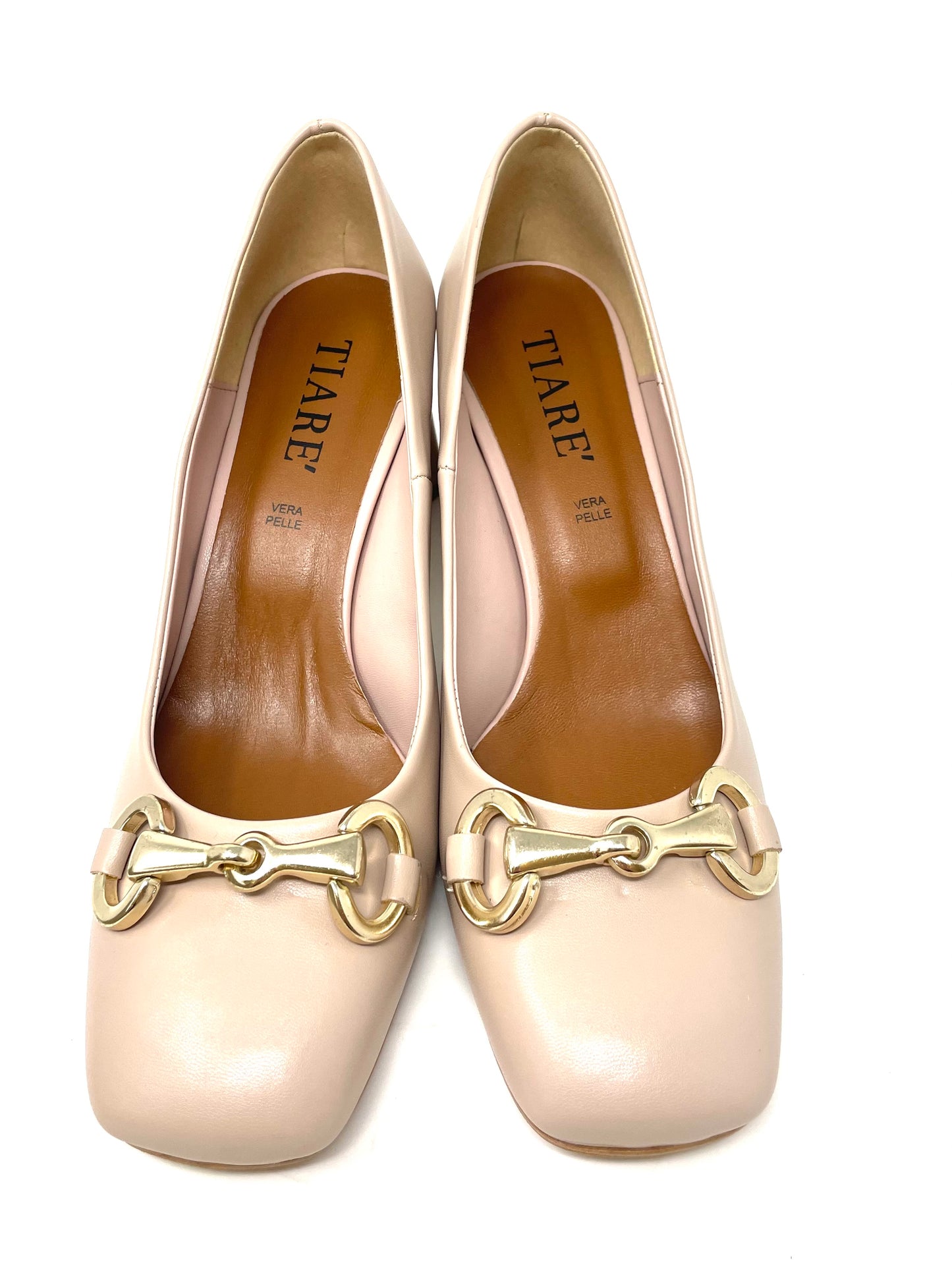 SCARPE CON TACCO TIARE' DONNA NUDE - 12204 NUDE