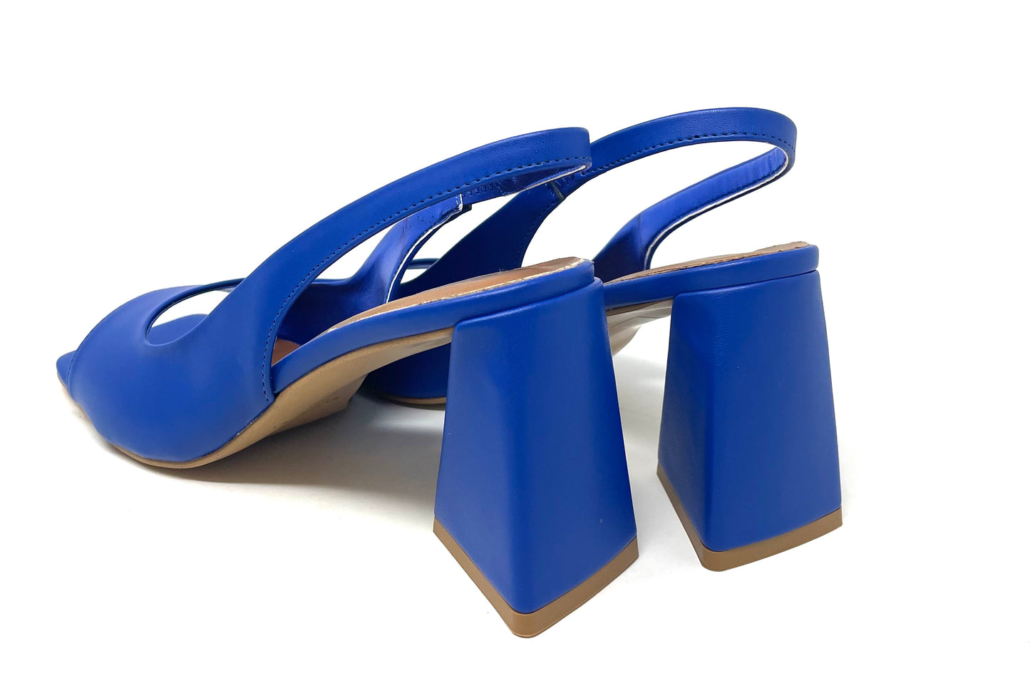 SANDALI CON TACCO TIARE' DONNA BLU - 12210 BLUET
