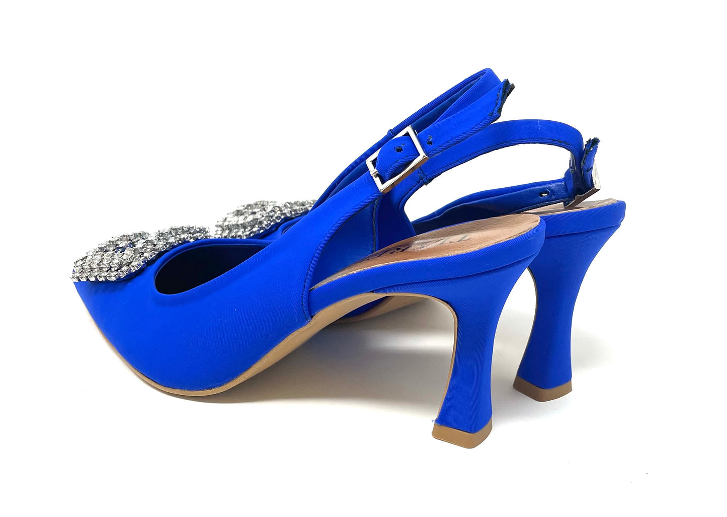 SCARPE CON TACCO TIARE' DONNA BLU - 12215LIC BL