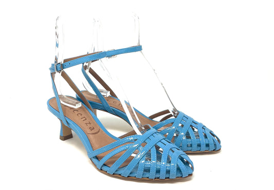 SANDALI CON TACCO VICENZA DONNA AZZURRO - 1260010 STI