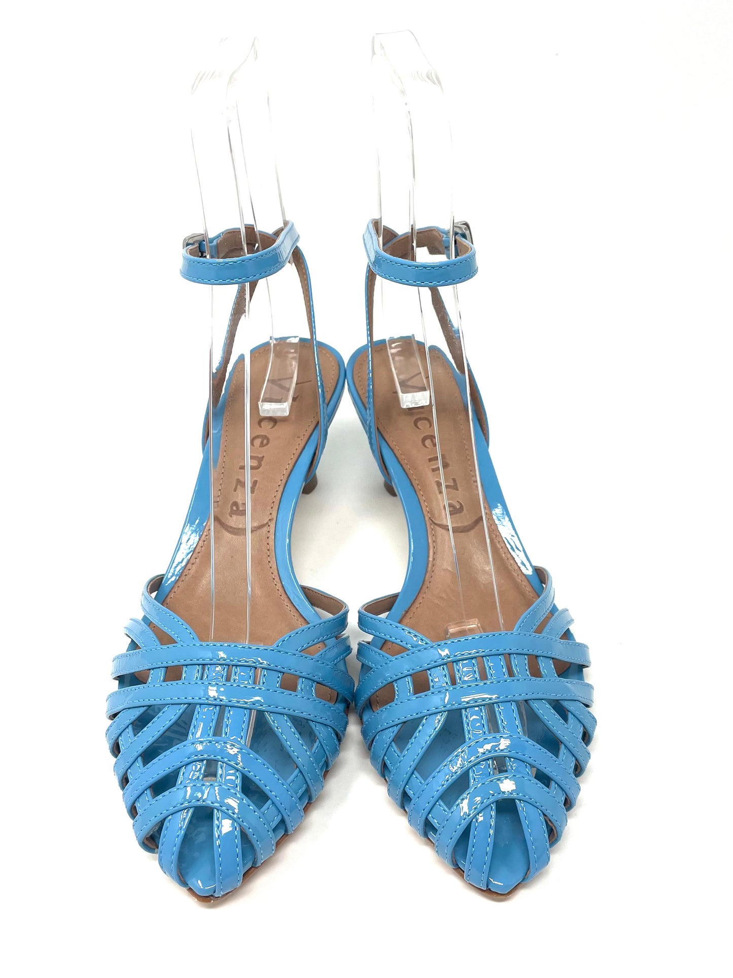 SANDALI CON TACCO VICENZA DONNA AZZURRO - 1260010 STI