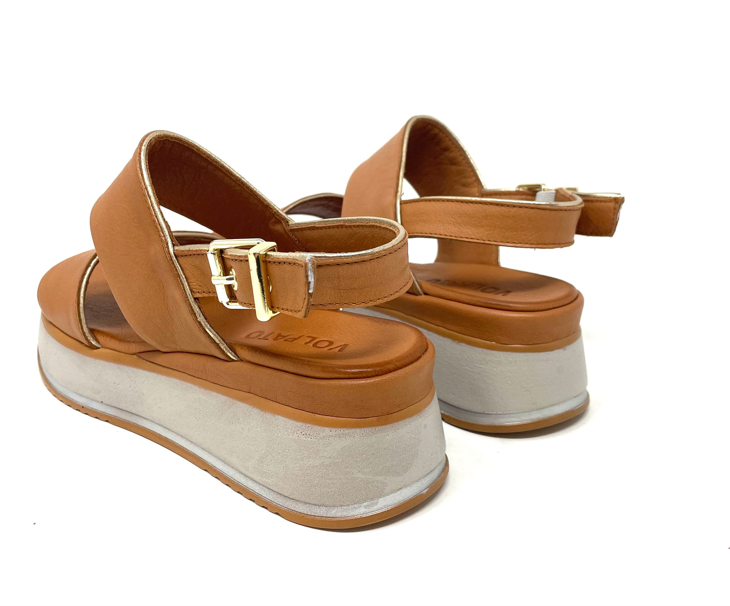 SANDALI BASSI VOLPATO DONNA CUOIO - 126230932CU