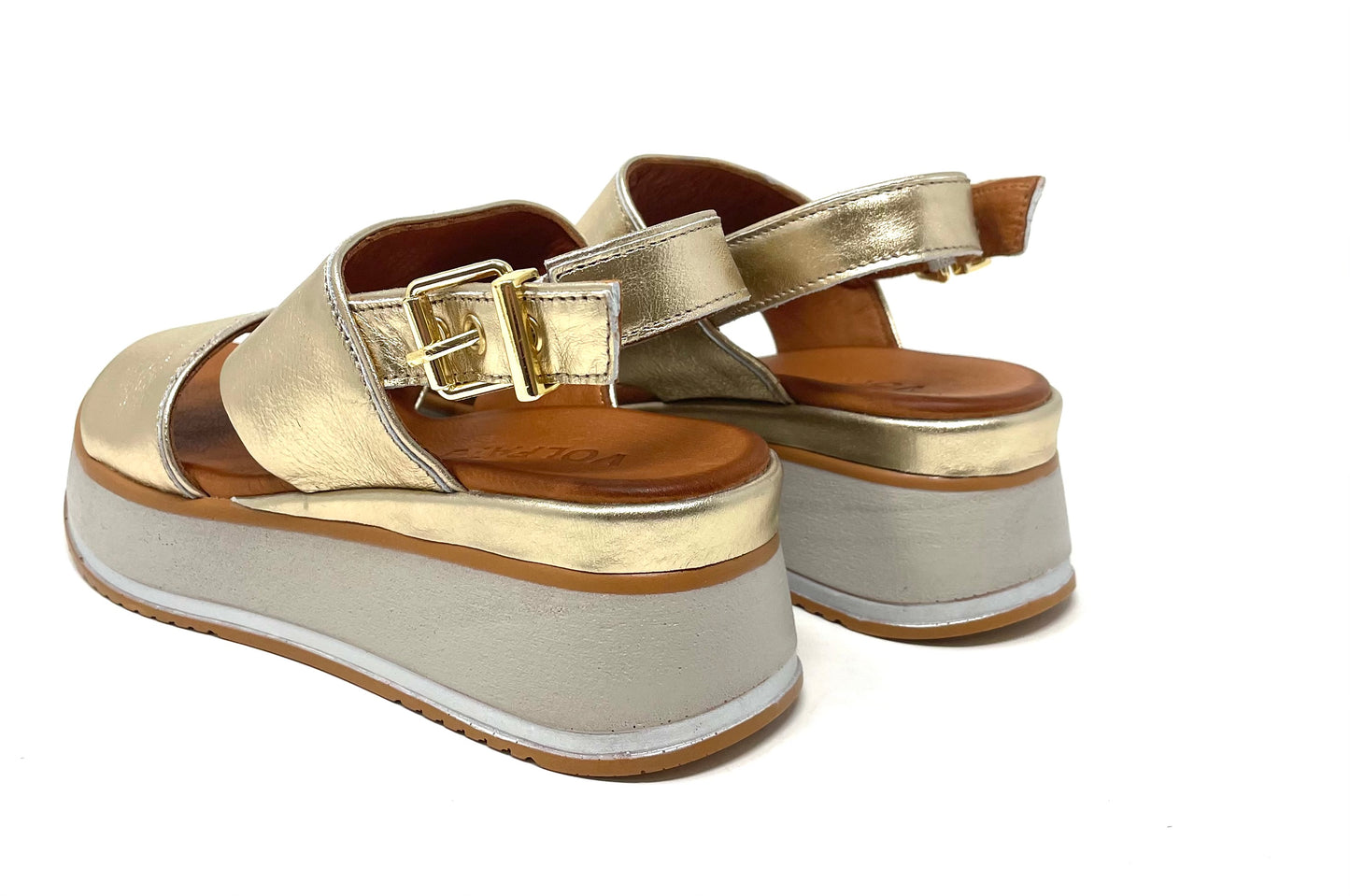 SANDALI BASSI VOLPATO DONNA ORO - 126230932OR