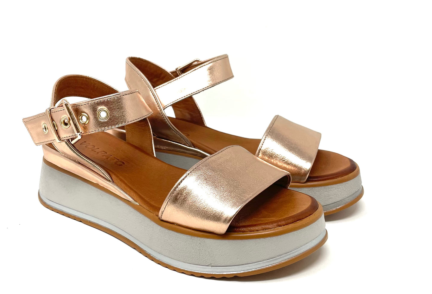 SANDALI BASSI VOLPATO DONNA ROSA - 126230933RS