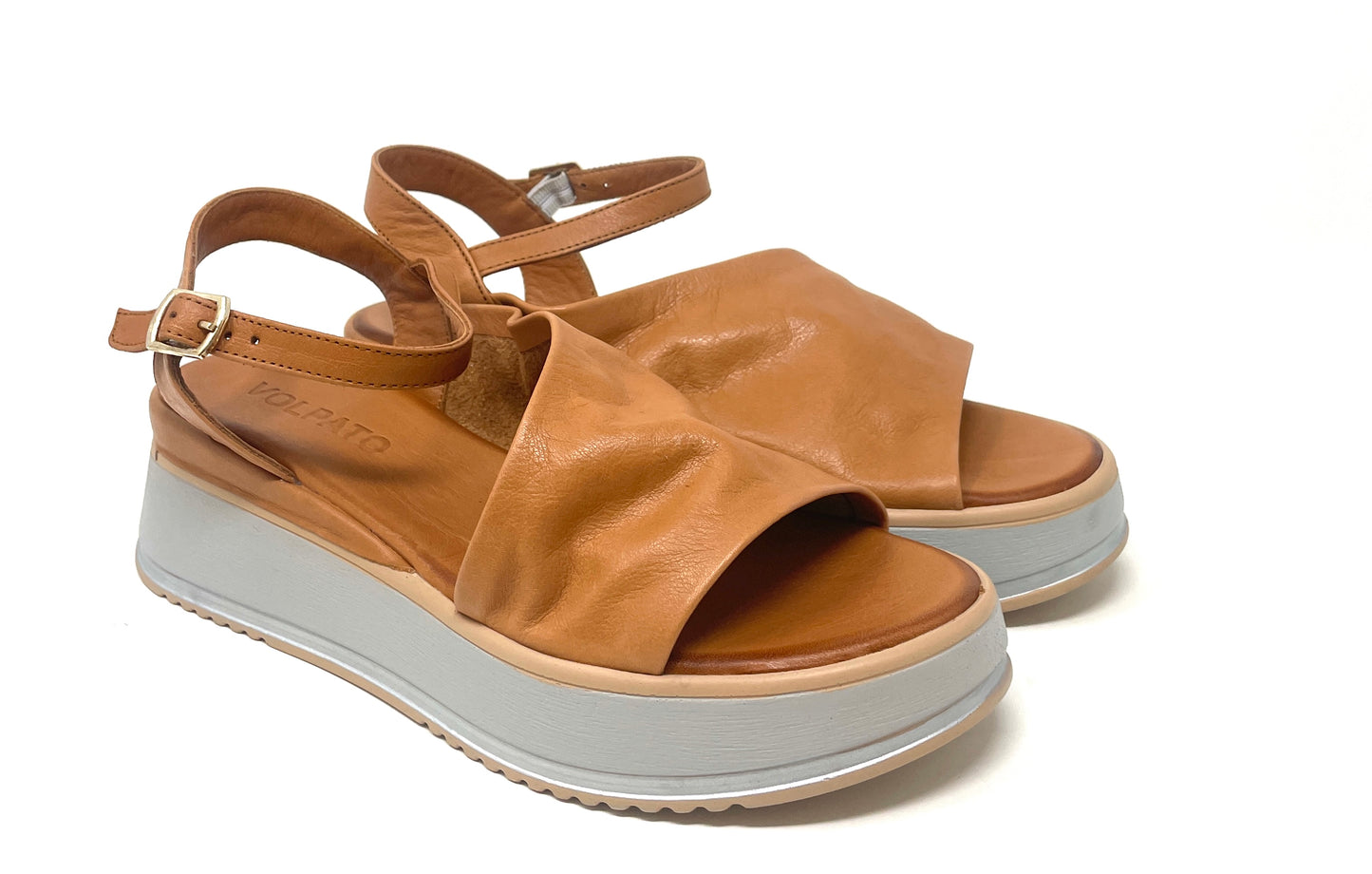 SANDALI BASSI VOLPATO DONNA CUOIO - 126230935CU