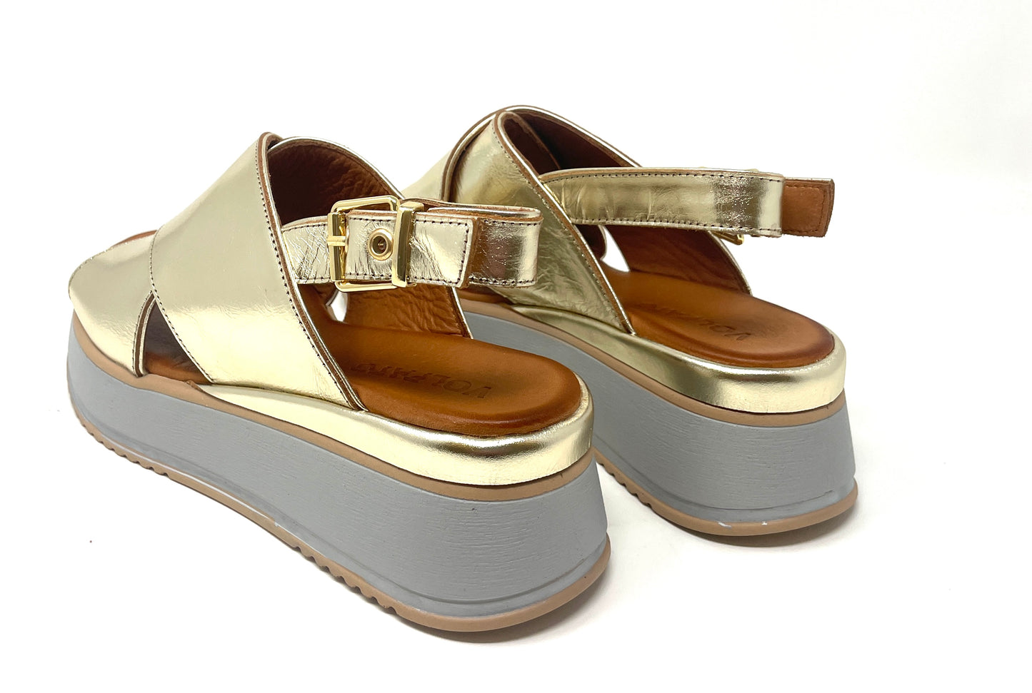 SANDALI BASSI VOLPATO DONNA ORO - 126230937OR