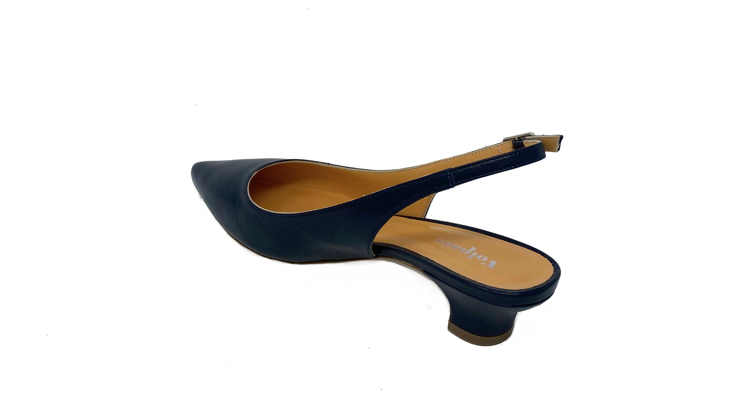 DECOLLETE VOLPATO DONNA BLU - 1344 BLU