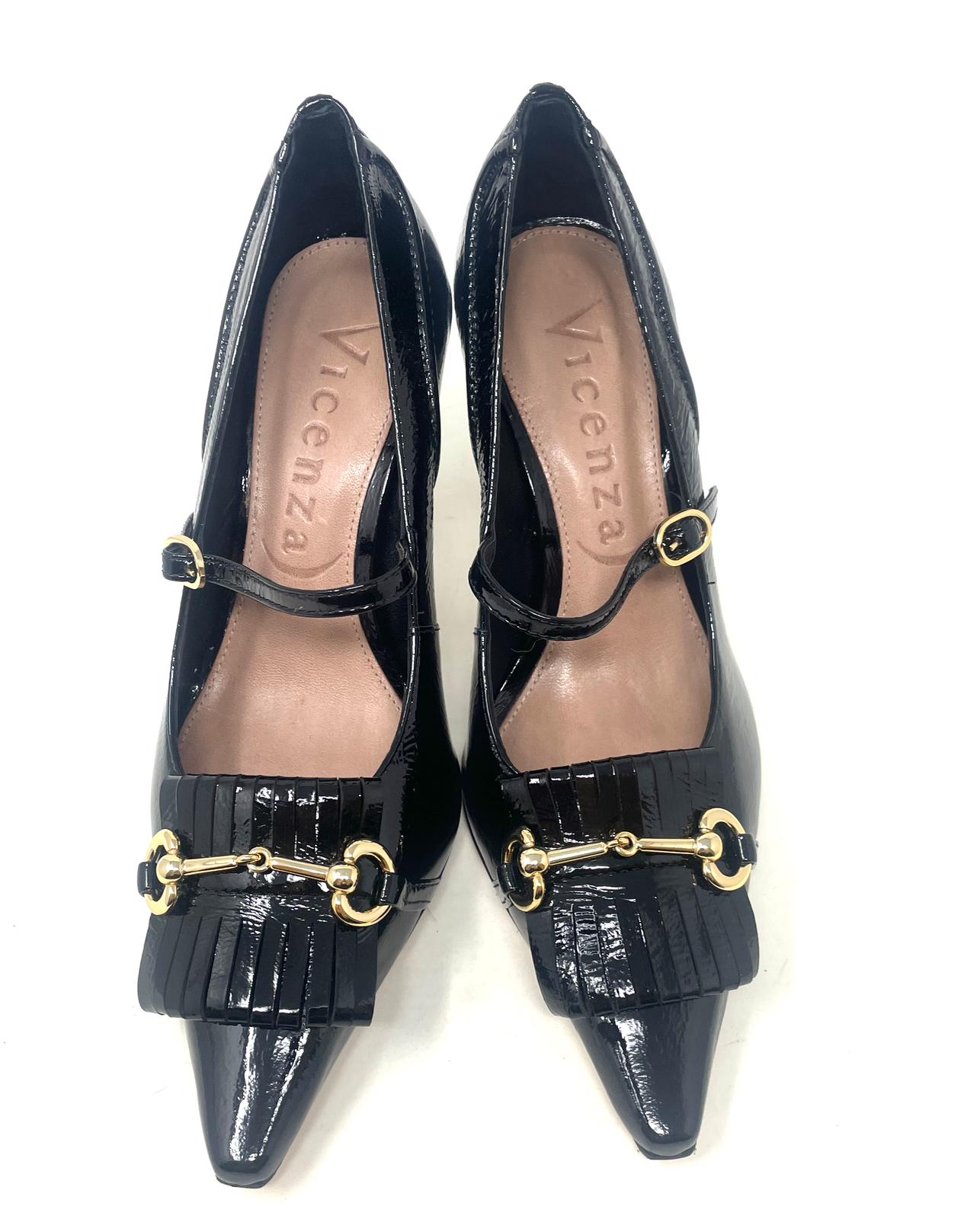 SCARPE CON TACCO VICENZA DONNA NERO - 1426038 NE