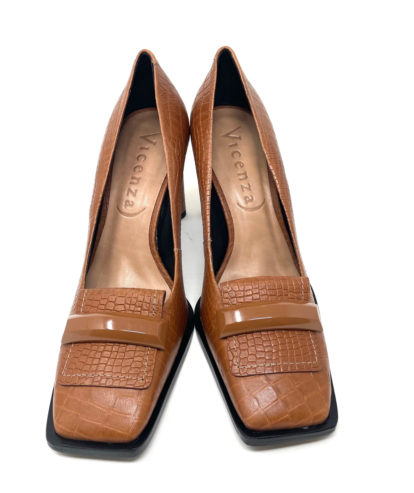 SCARPE CON TACCO VICENZA DONNA MARRONE - 1470001C MA
