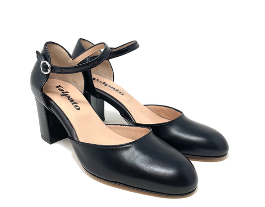 SCARPE CON TACCO VOLPATO DONNA NERO - 1484 NERO