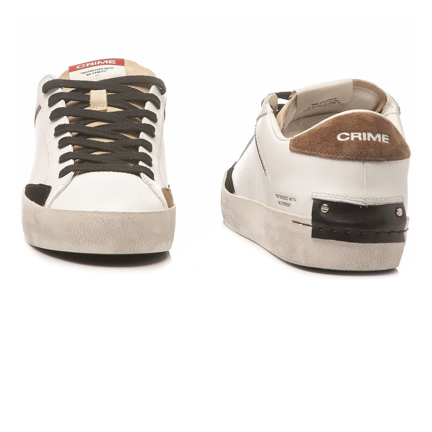 SNEAKERS CRIME  LONDON UOMO BIANCO - 15002 10