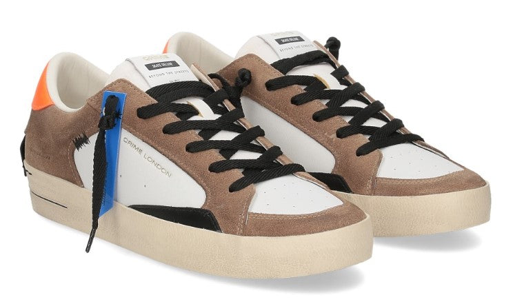 SNEAKERS CRIME  LONDON UOMO BIANCO - 15103 18