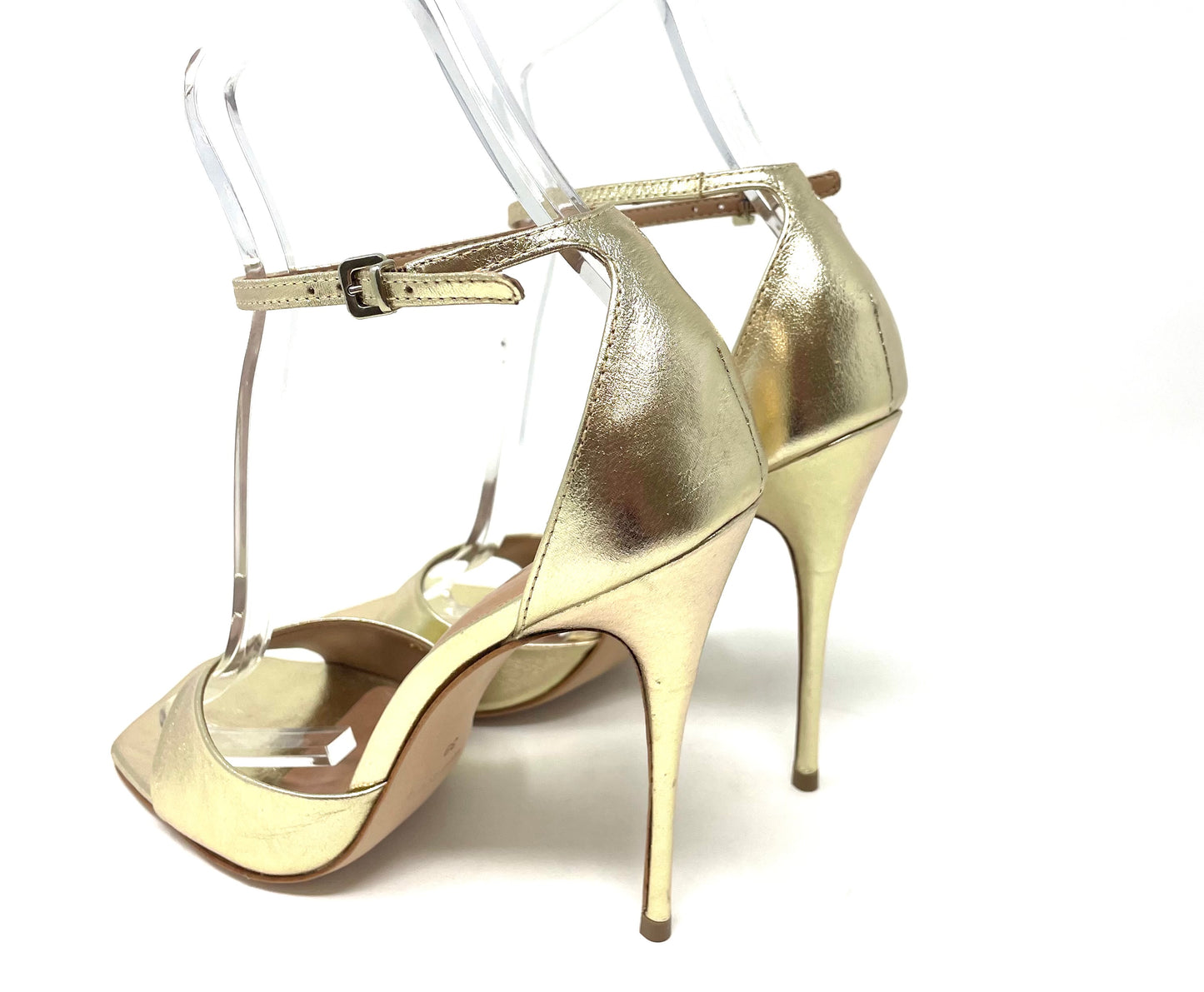 SANDALI CON TACCO VICENZA DONNA PLATINO - 1515002 PLA