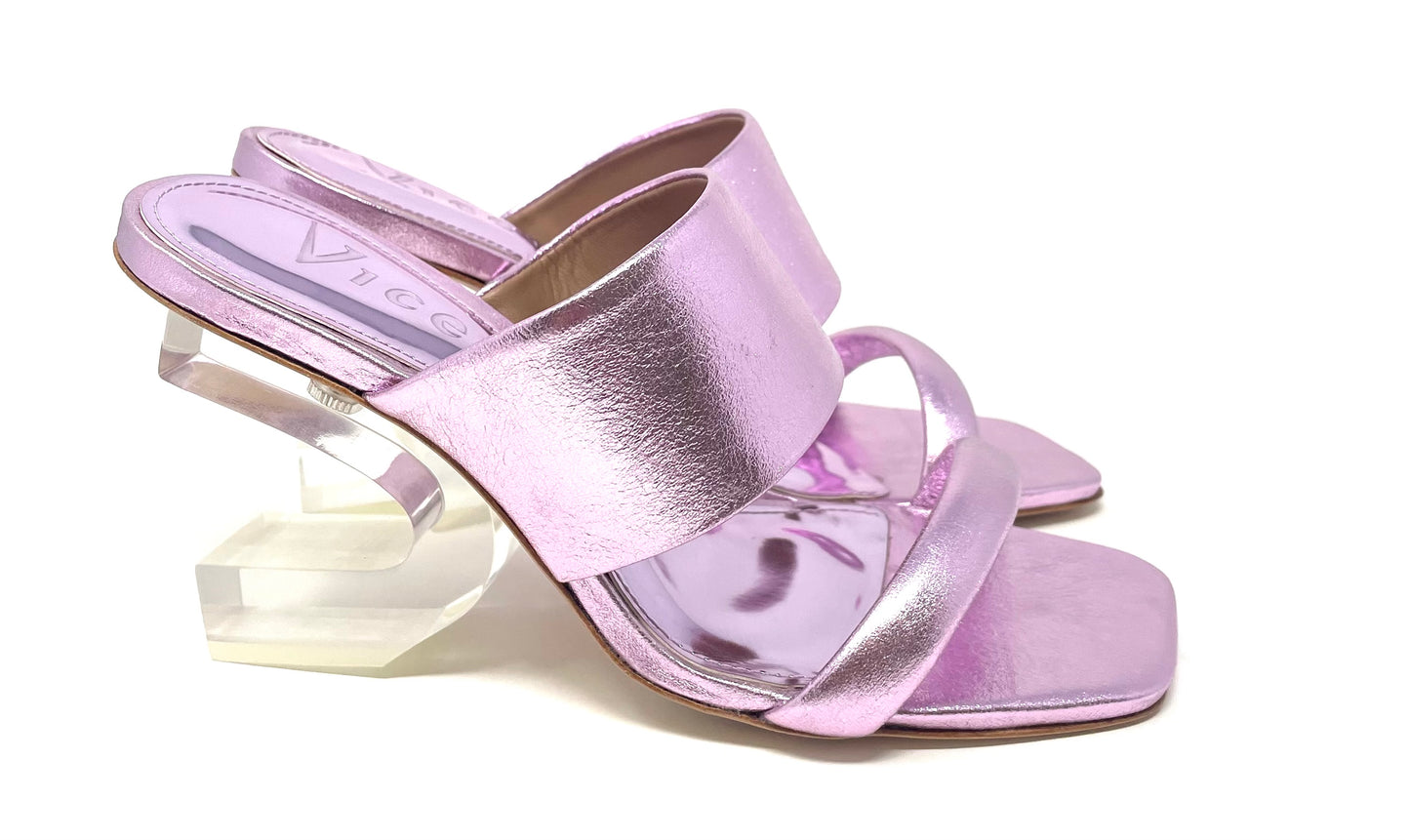 SANDALI CON TACCO VICENZA DONNA ROSA - 1626004 ALF