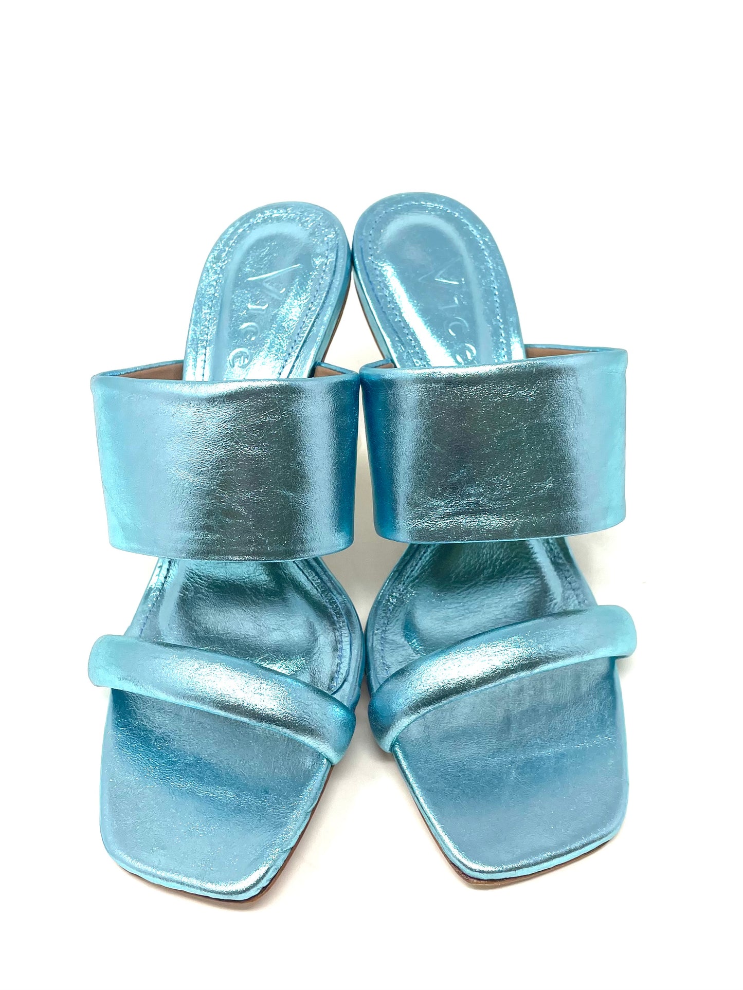 SANDALI CON TACCO VICENZA DONNA AZZURRO - 1626004 SAF