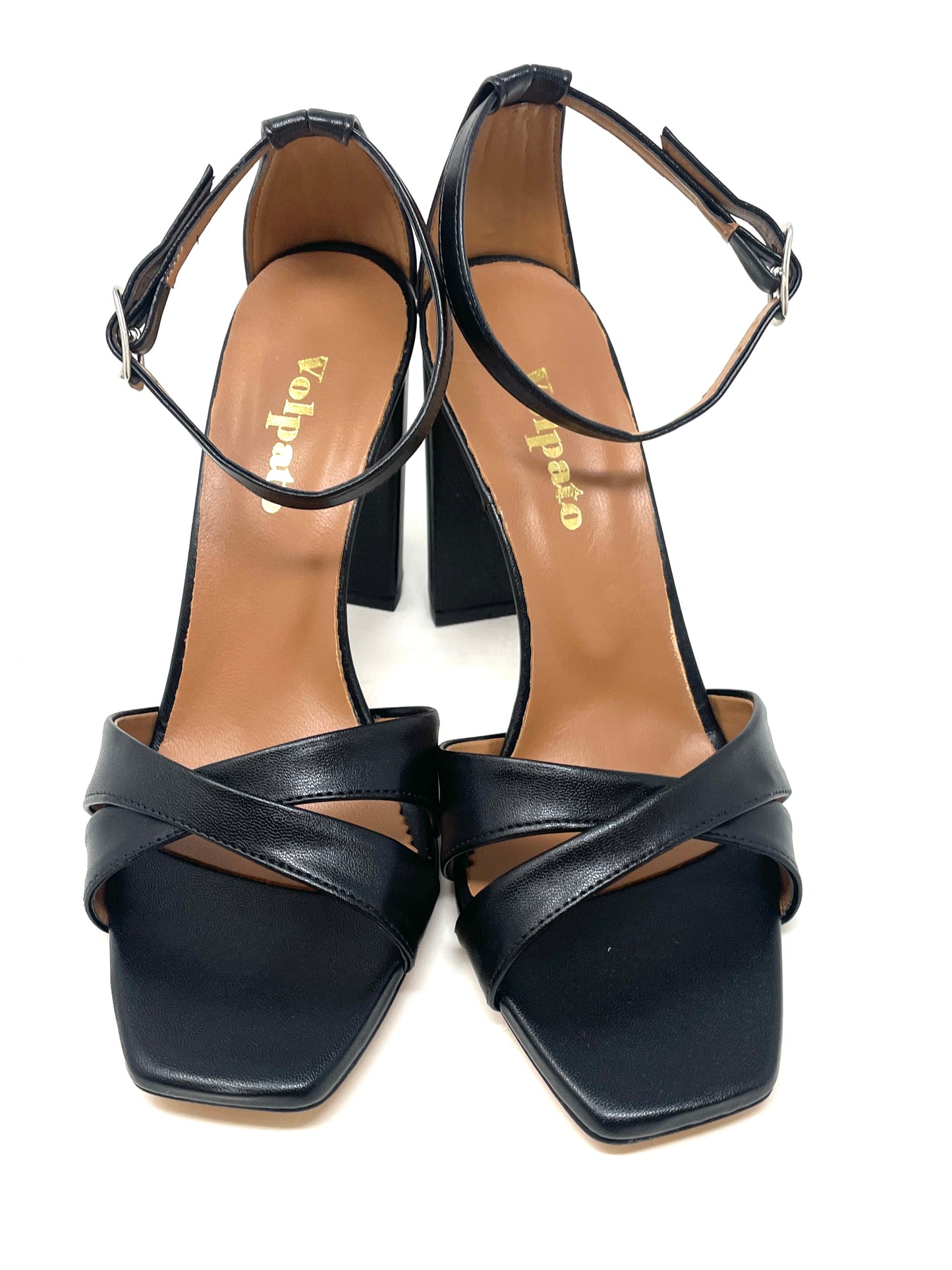 SANDALI CON TACCO VOLPATO DONNA NERO - 165SFT NERO