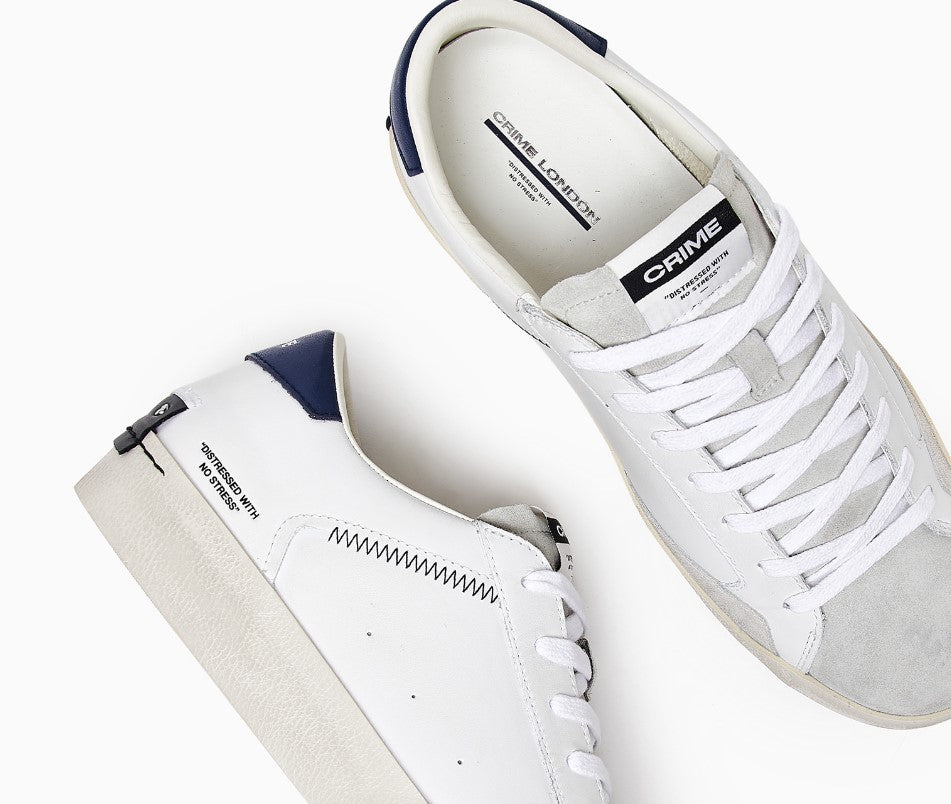 SNEAKERS CRIME  LONDON UOMO BIANCO - 17004 BIAN