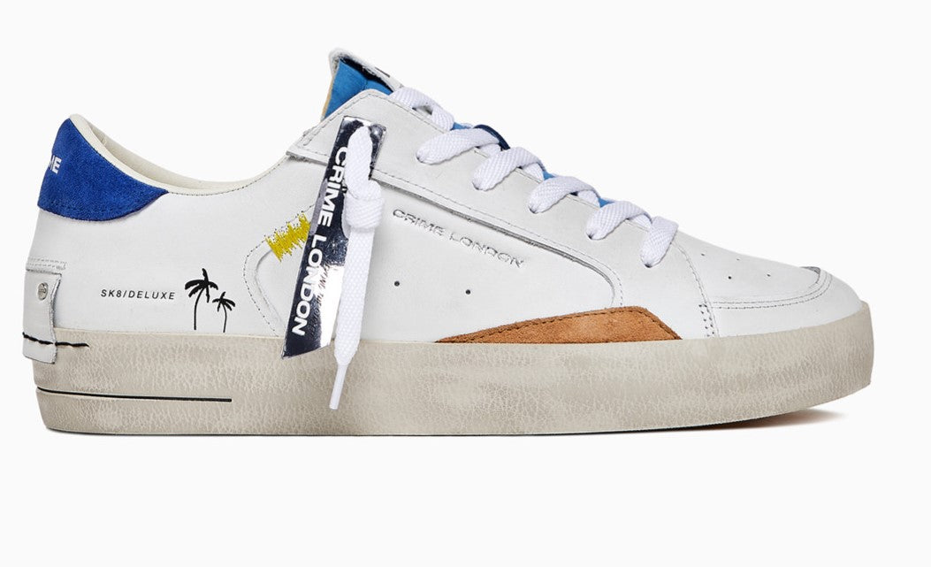 SNEAKERS CRIME  LONDON UOMO BIANCO - 17105 AVIO