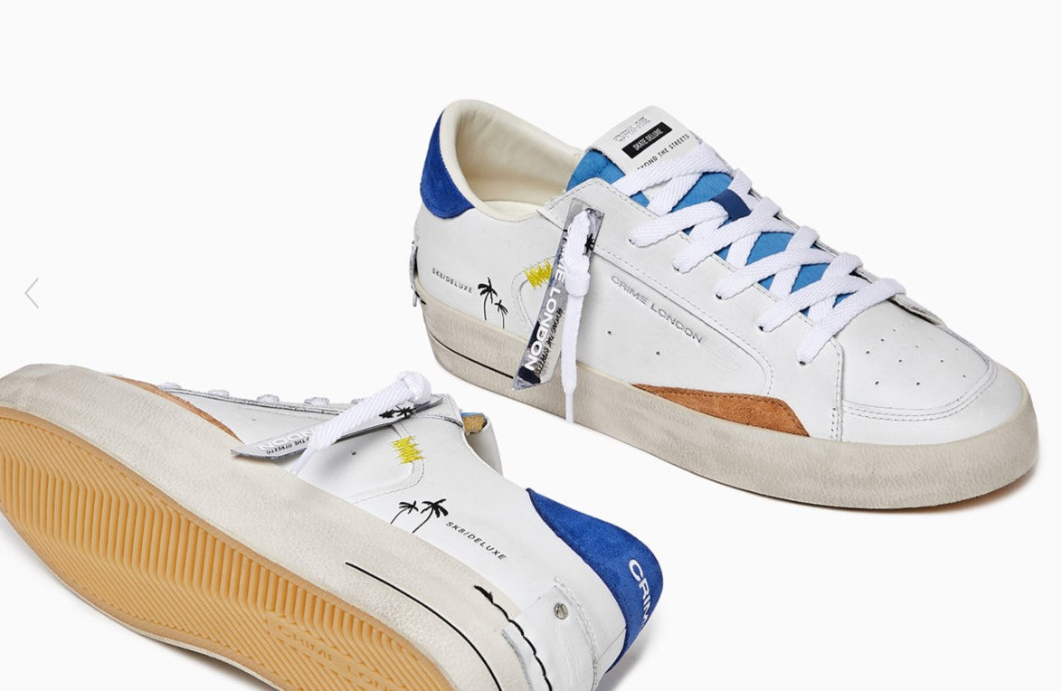 SNEAKERS CRIME  LONDON UOMO BIANCO - 17105 AVIO