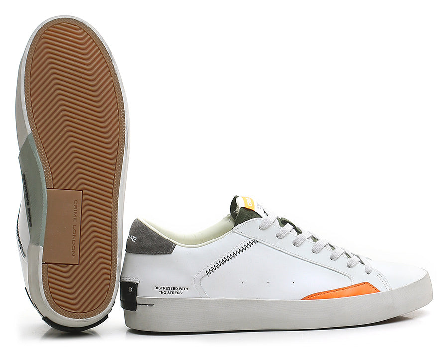 SNEAKERS CRIME  LONDON UOMO BIANCO - 18007 BIANC