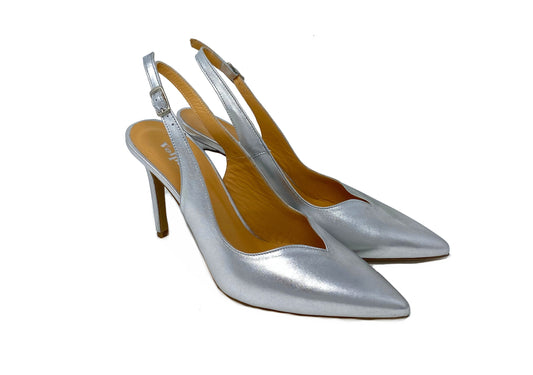 DECOLLETE VOLPATO DONNA ARGENTO - 1823 ARG