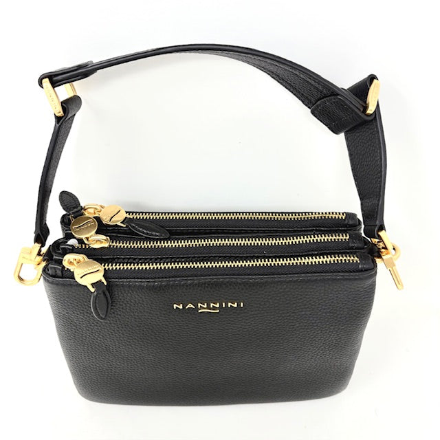 BORSA NANNINI ACCESSORI NERO - 18657 NERO
