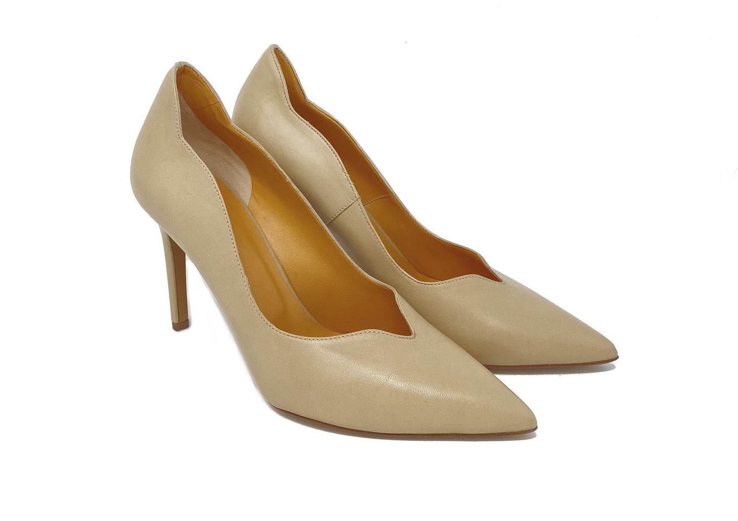 DECOLLETE VOLPATO DONNA BEIGE - 1891 SKIN