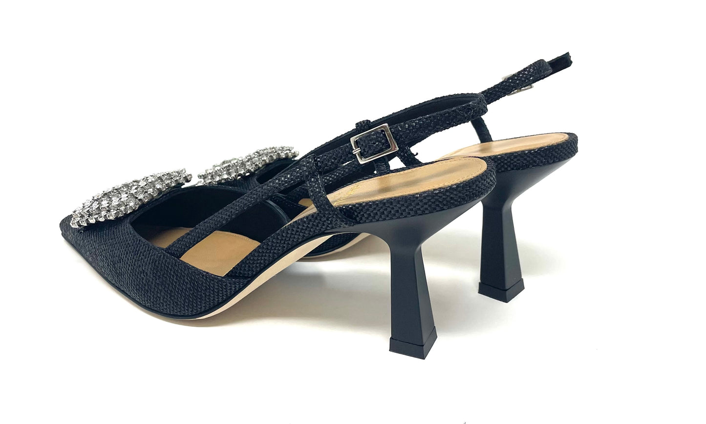 SCARPE CON TACCO CHANTAL DONNA NERO - 1919 NERO