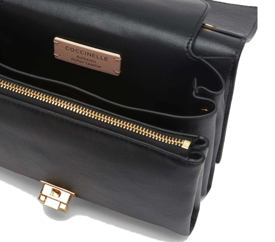 BORSA COCCINELLE ACCESSORI NERO - 1MD5120701N