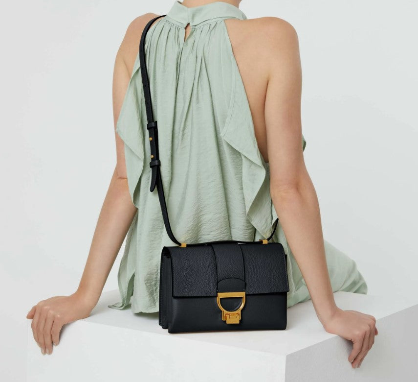BORSA COCCINELLE ACCESSORI NERO - 1MD5120701N