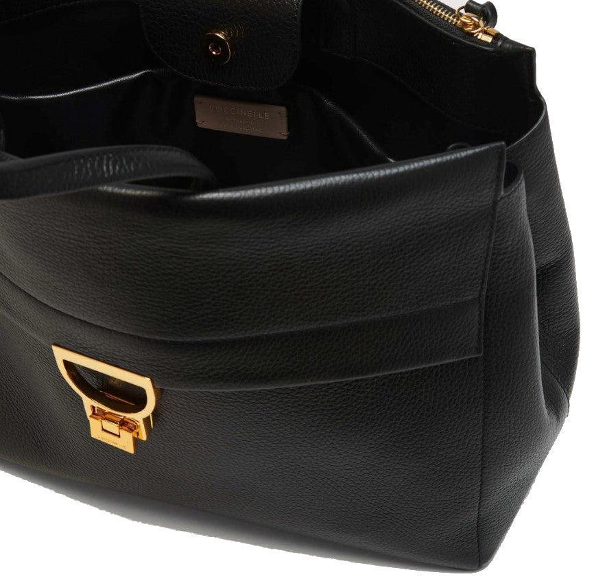 BORSA COCCINELLE ACCESSORI NERO - 1MD5180301N