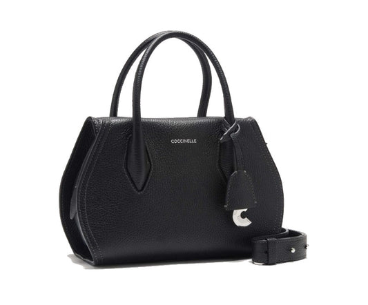 BORSA COCCINELLE ACCESSORI NERO - 1RBF180201N