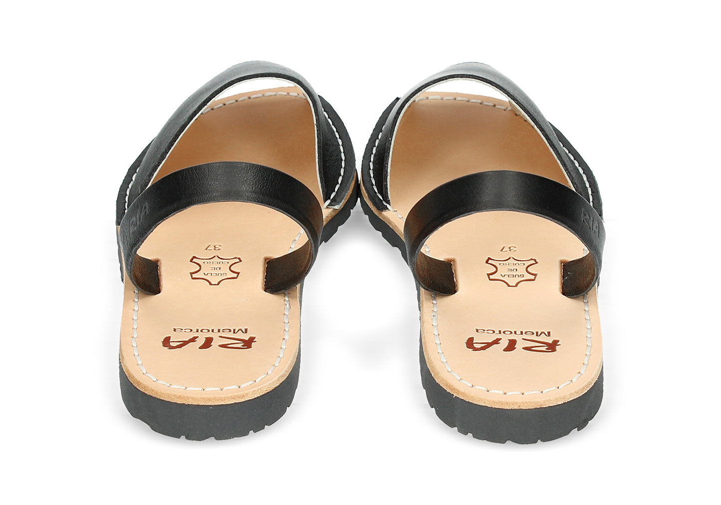 SANDALI RIA MENORCA DONNA NERO - 20002 NER