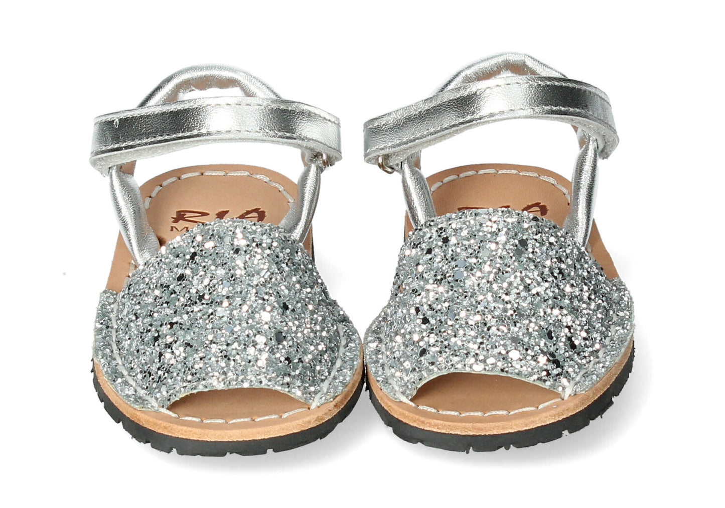SANDALI RIA MENORCA BAMBINO ARGENTO - 20090 PLATA