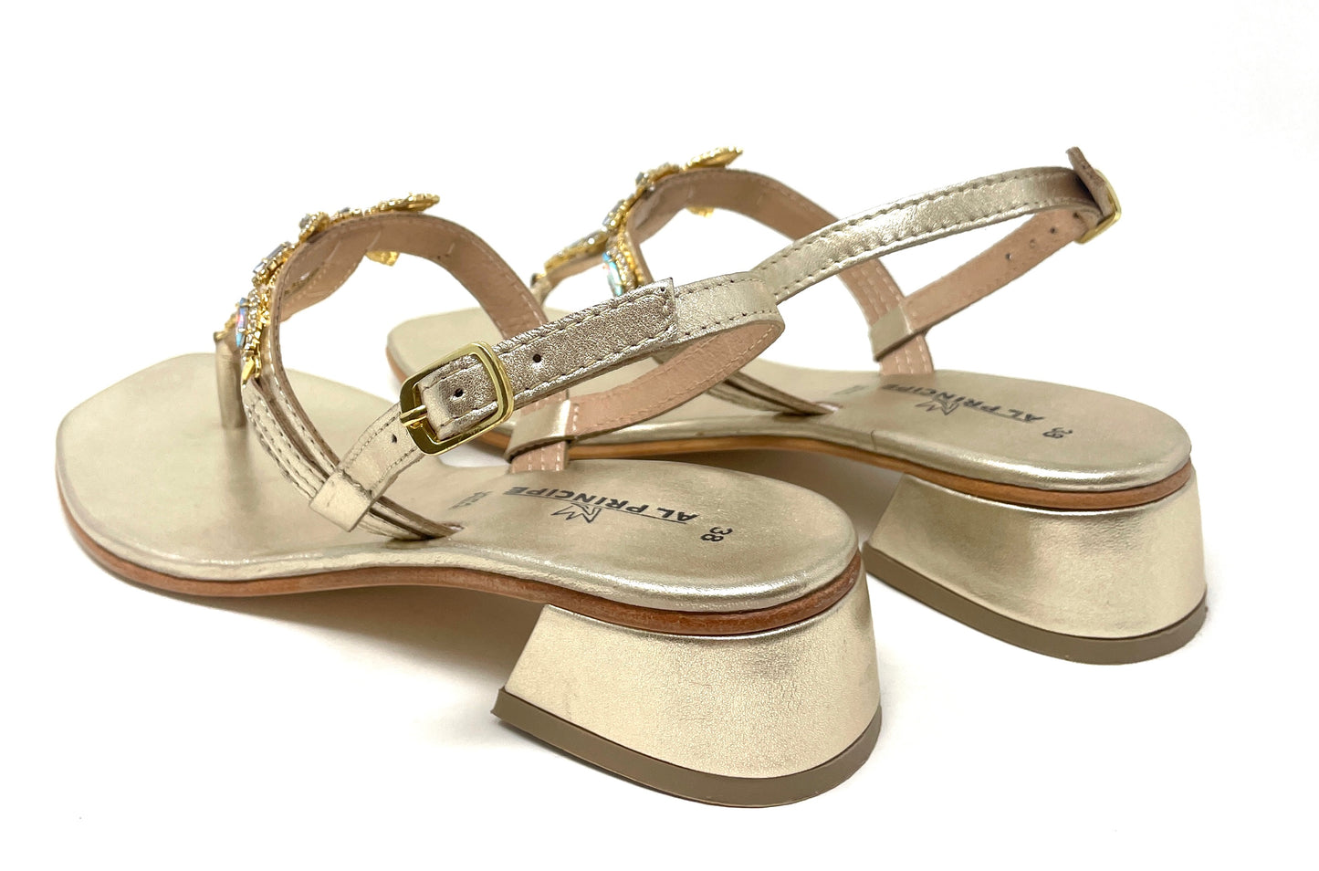 SANDALI BASSI PRINCIPE DONNA ORO - 20592 GOLD