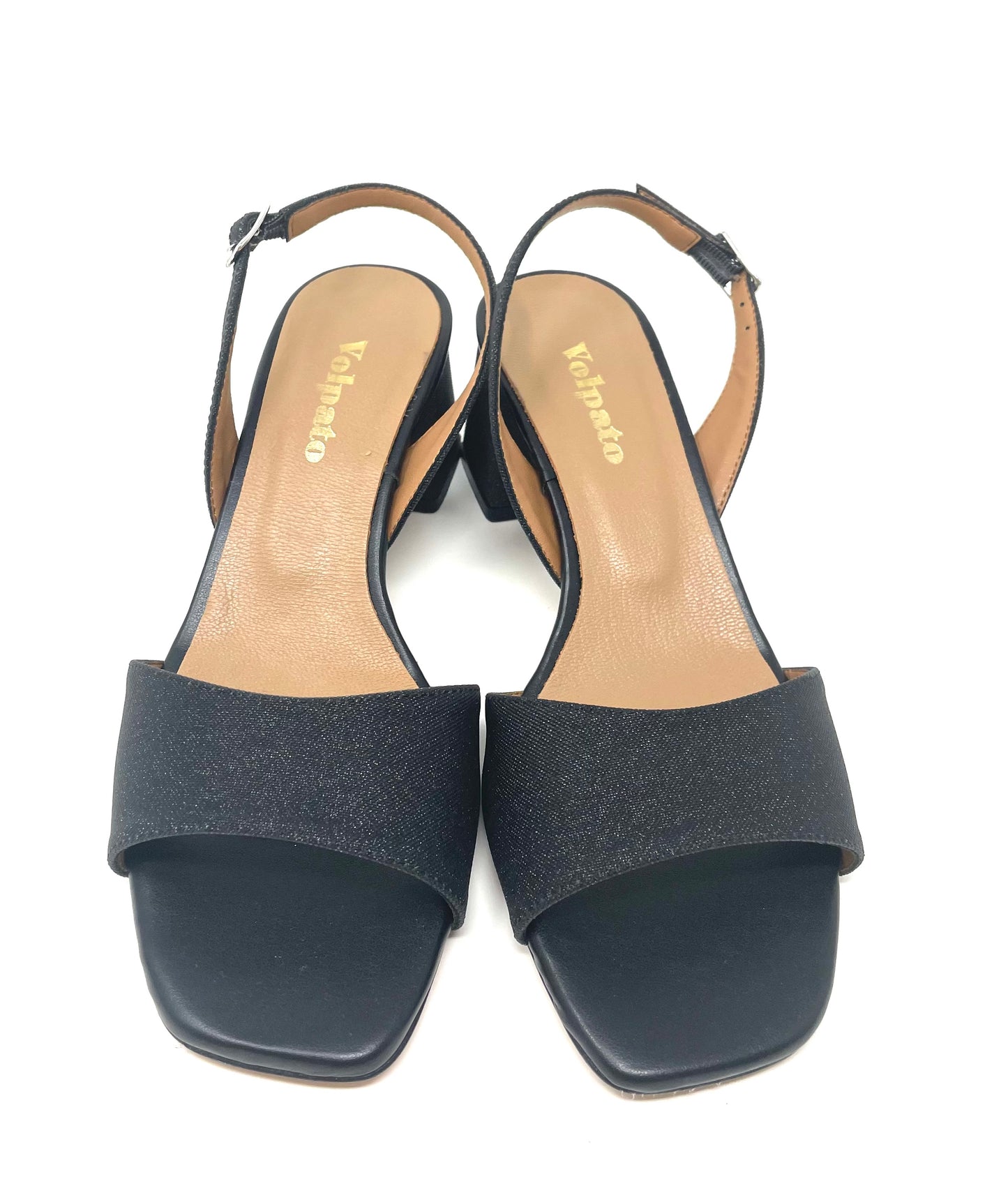 SANDALI CON TACCO VOLPATO DONNA NERO - 205MSH NERO