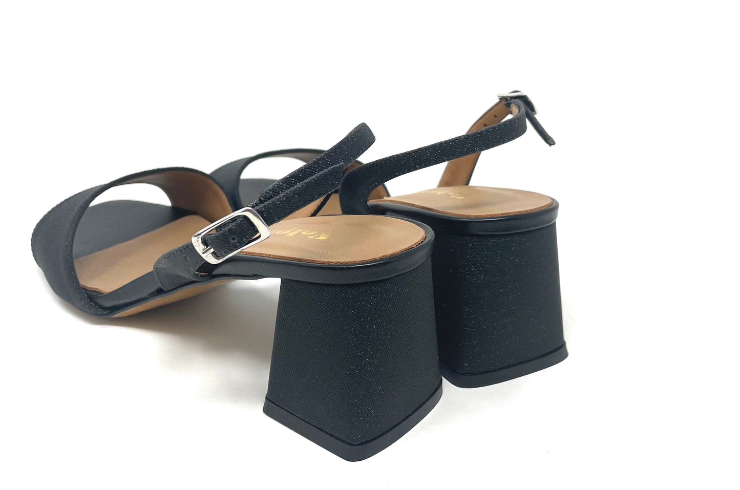 SANDALI CON TACCO VOLPATO DONNA NERO - 205MSH NERO
