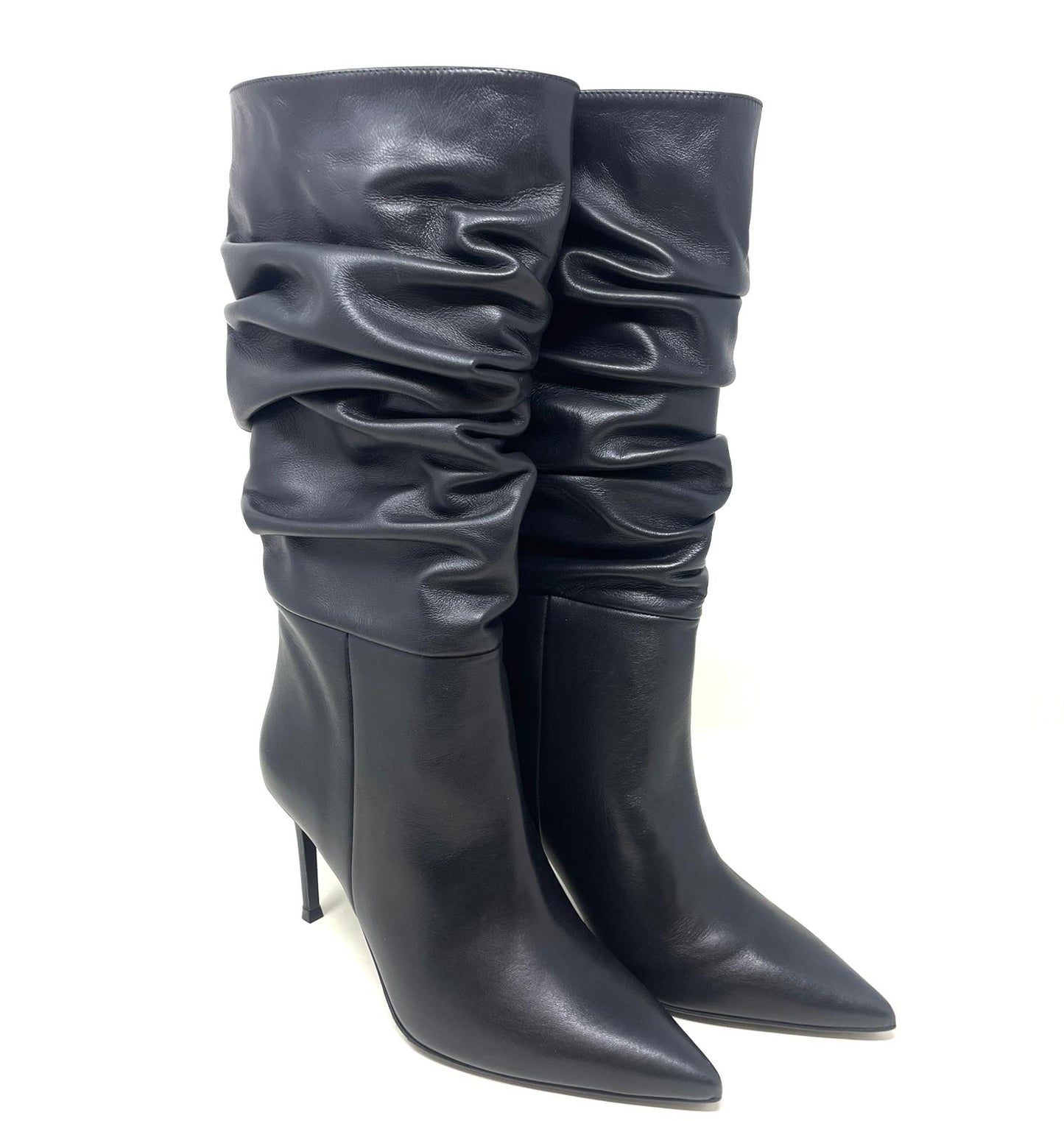 STIVALE VOLPATO DONNA NERO - 2069 NERO