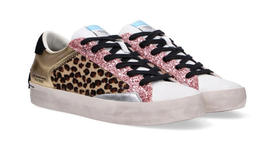 SNEAKERS CRIME  LONDON DONNA LEOPARDATO - 21008 68