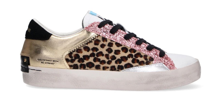 SNEAKERS CRIME  LONDON DONNA LEOPARDATO - 21008 68