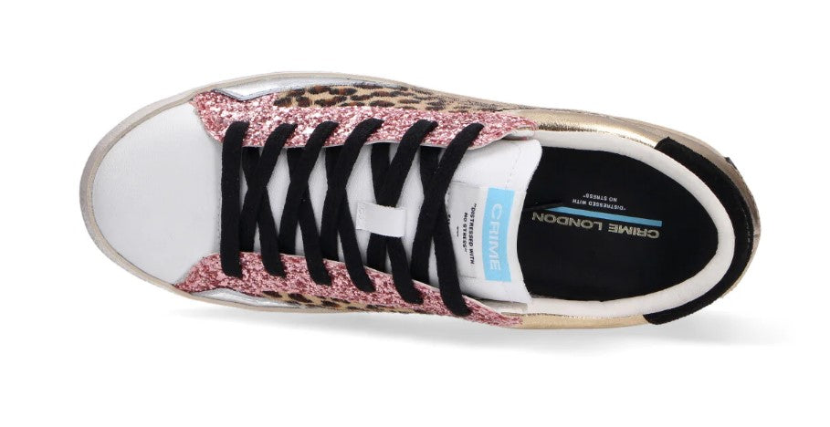 SNEAKERS CRIME  LONDON DONNA LEOPARDATO - 21008 68