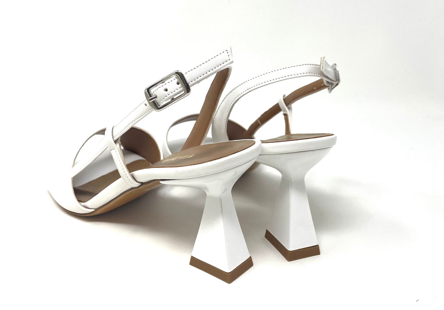SANDALI CON TACCO VOLPATO DONNA BIANCO - 210SFT BIAN
