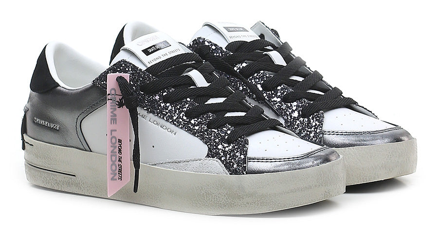 SNEAKERS CRIME  LONDON DONNA BIANCO - 21107 10