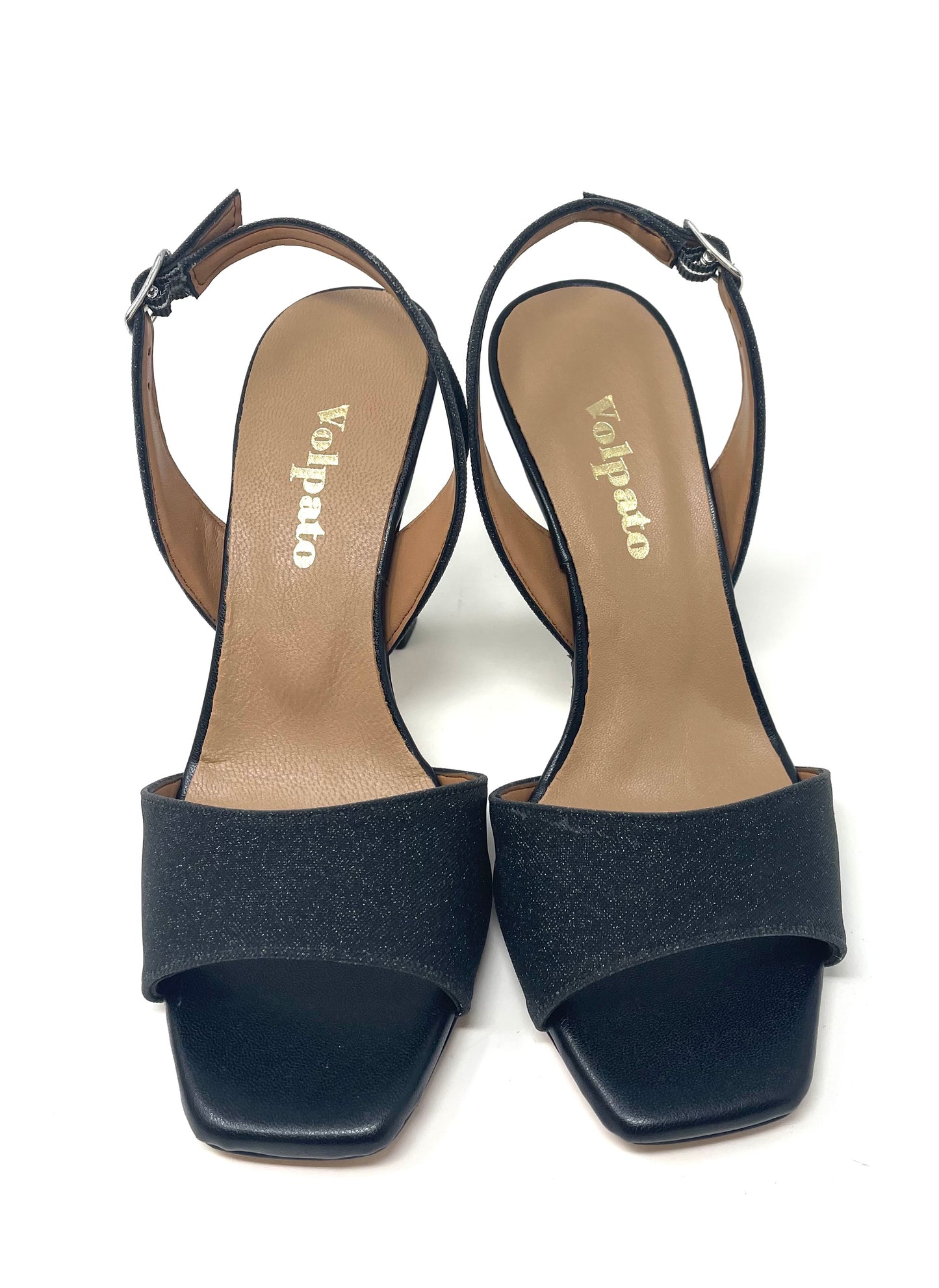 SANDALI CON TACCO VOLPATO DONNA NERO - 211MSH NERO