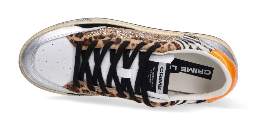 SNEAKERS CRIME  LONDON DONNA BIANCO - 21201 68