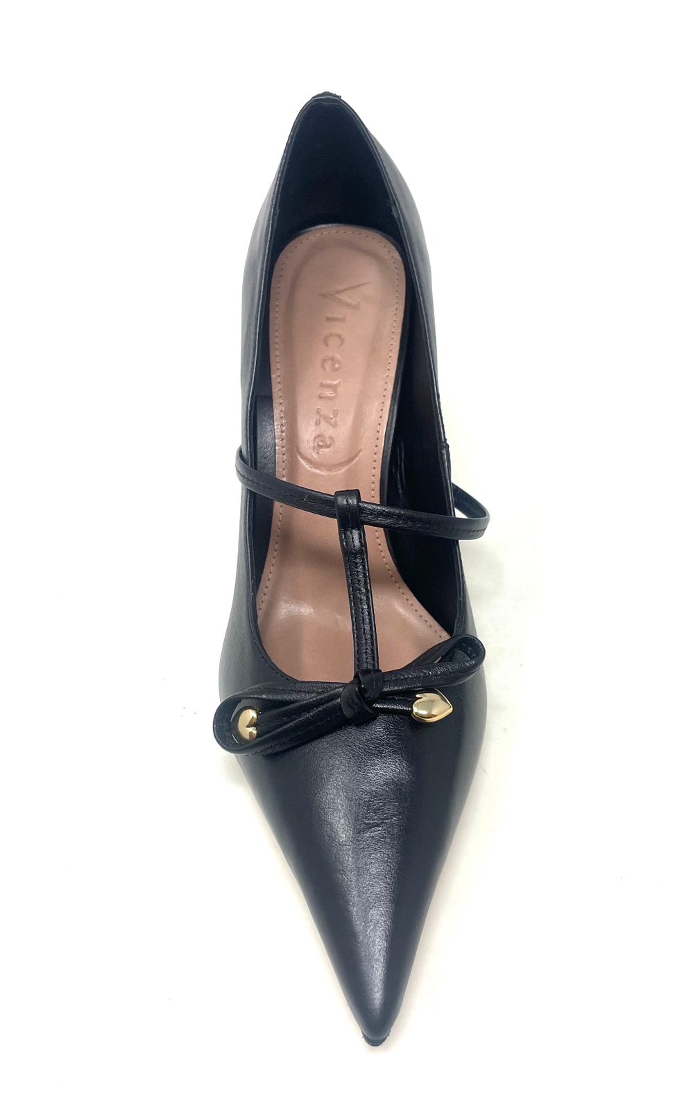 SCARPE CON TACCO VICENZA DONNA NERO - 2124007 NE