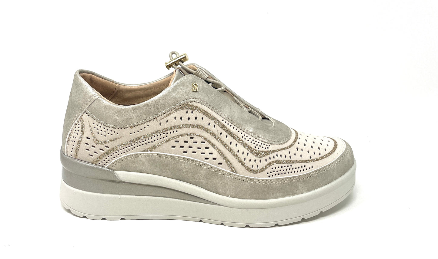 SNEAKERS STONEFLY DONNA PLATINO - 221039 LAM